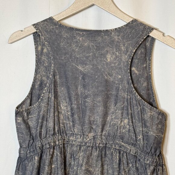 Sun Moda Made in USA Cotton Acid Wash Sun Dress Size Medium - Picture 6 of 9